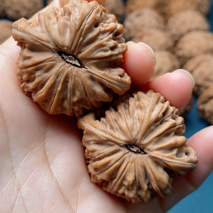 文玩核桃把件42磨盘