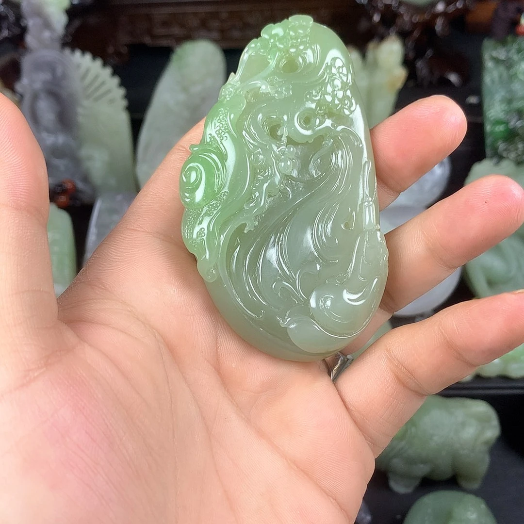 颈饰未镶嵌和田玉