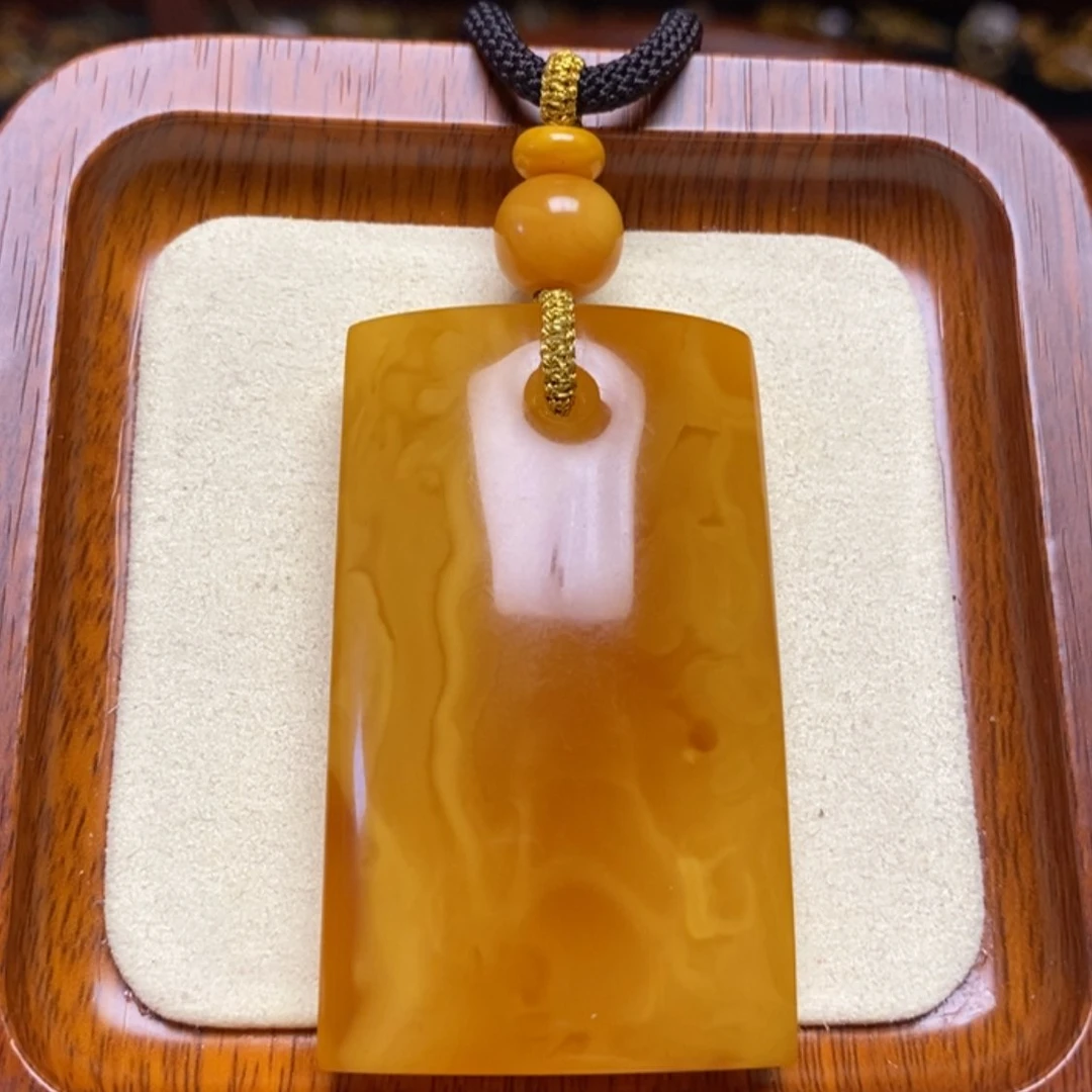 【闪购商品】蜜蜡颈饰未镶嵌项链