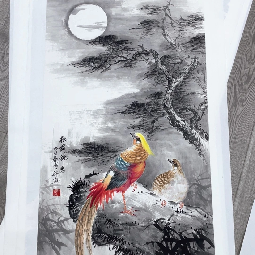 国画宋成武老师作品欣赏