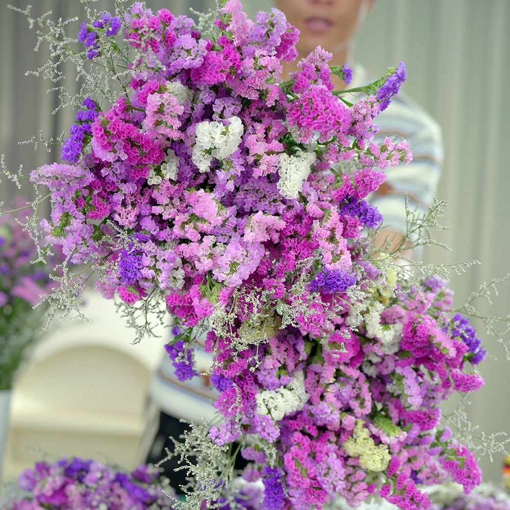勿忘我半干花真花鲜花鲜艳买客厅家居摆件花束风干