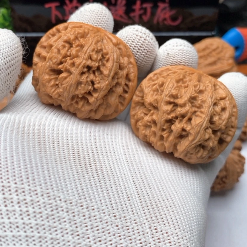 【闪购商品】文玩核桃把件17粗筋