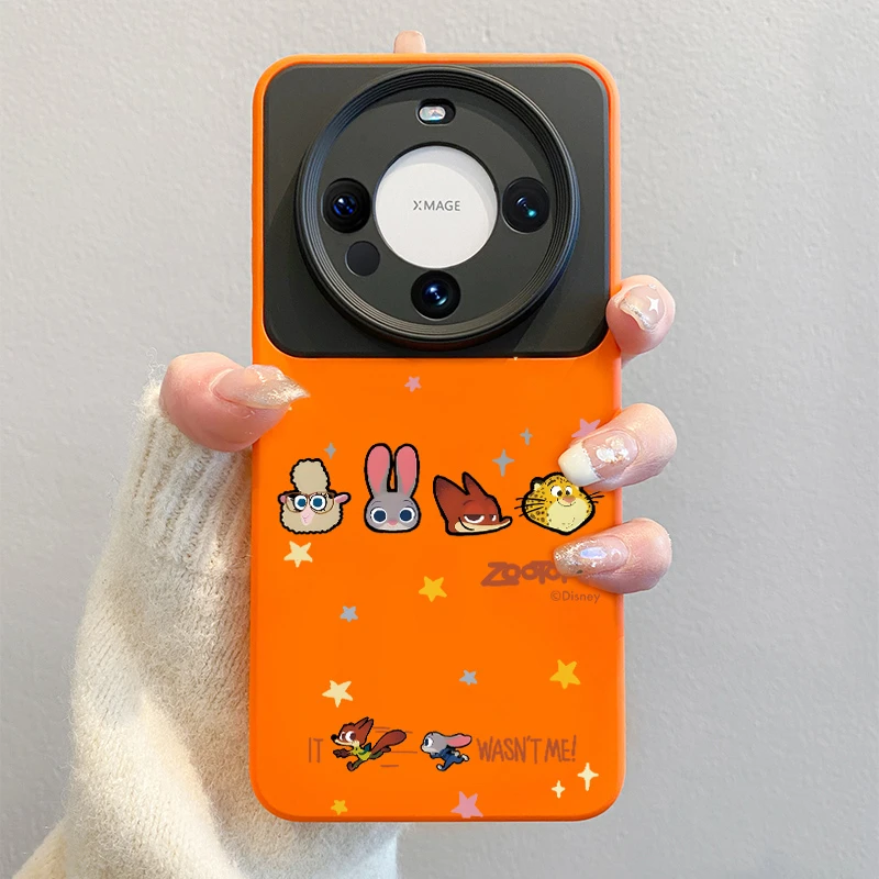 疯狂动物城适用华为mate80promax手机壳mate60pro新款卡通pura70