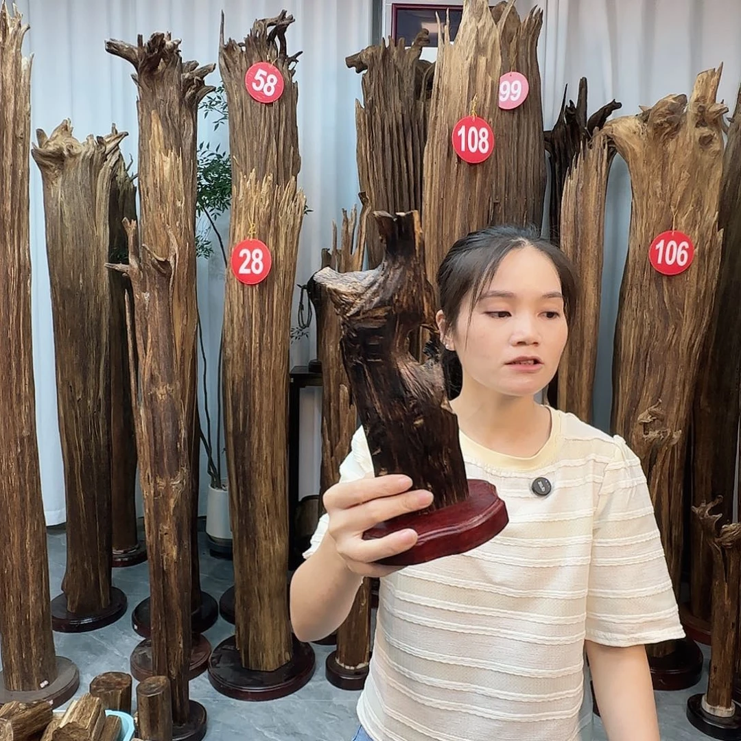 爱***享沉香碎屑沉香沉香原料摆件沉香原料摆件