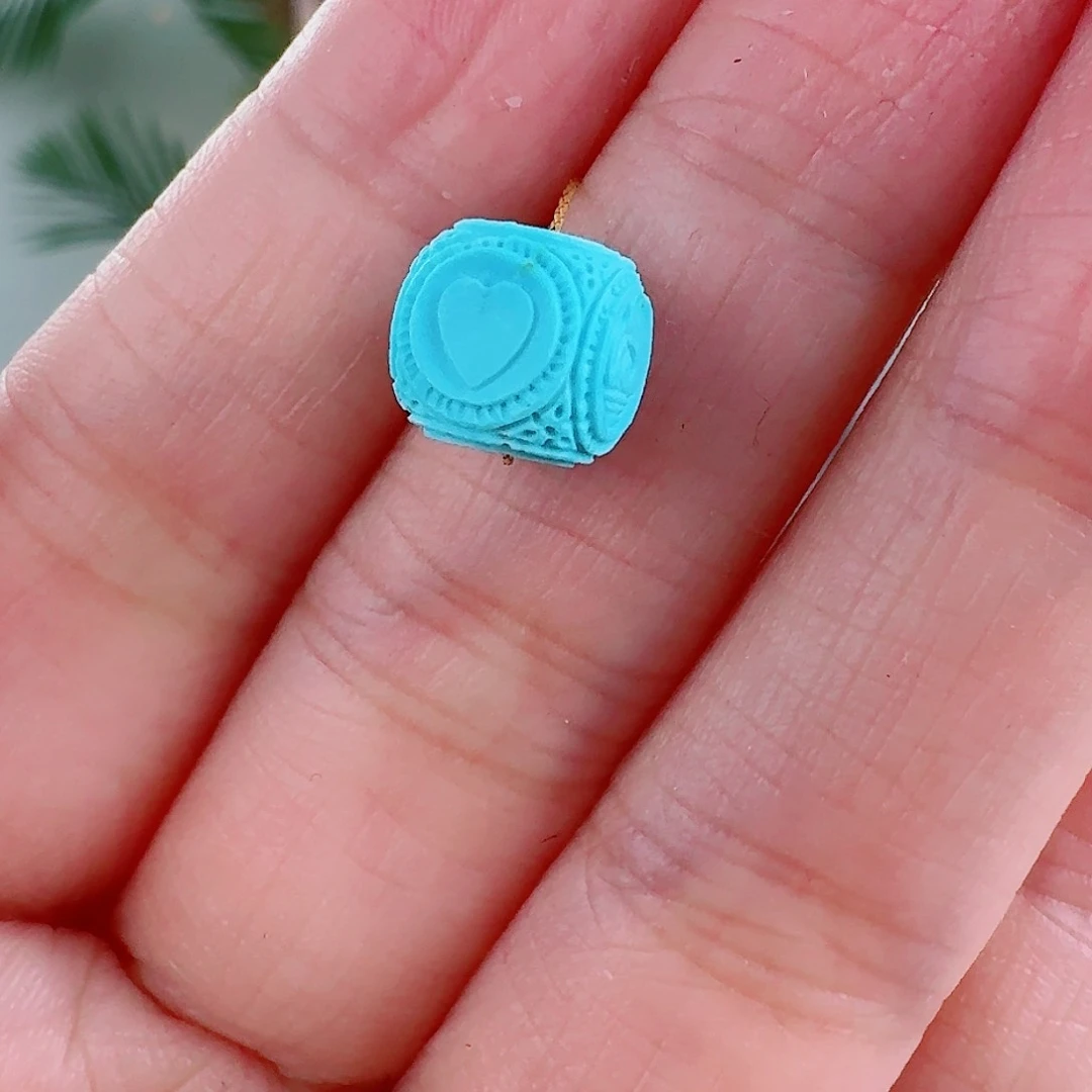 绿松石珠宝奇石未镶嵌