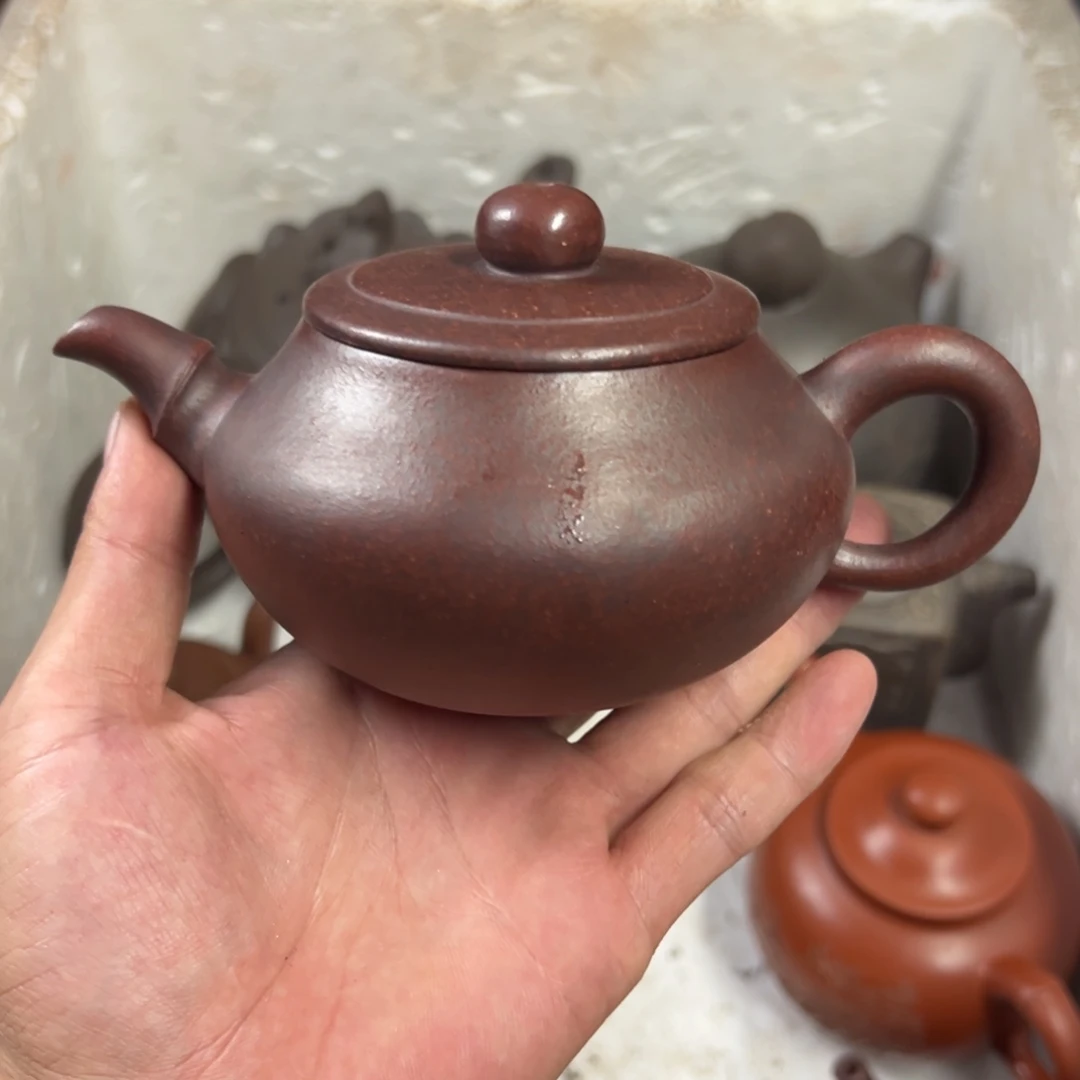 茶壶紫砂宜兴原矿紫砂壶320毫升容量