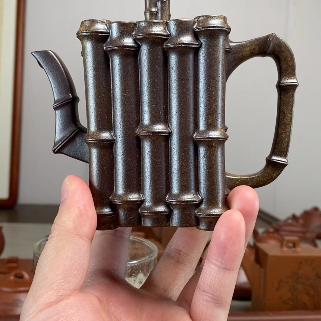 茶壶紫砂原矿泥料传统工艺制作