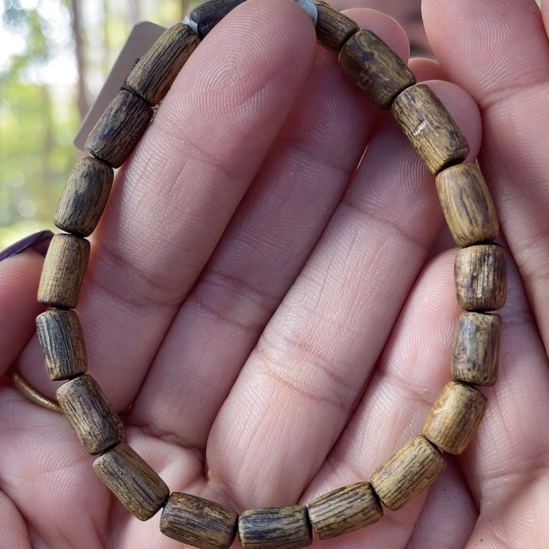 【闪购商品】沉香手串，白露树心油0,6.3克多样性发一