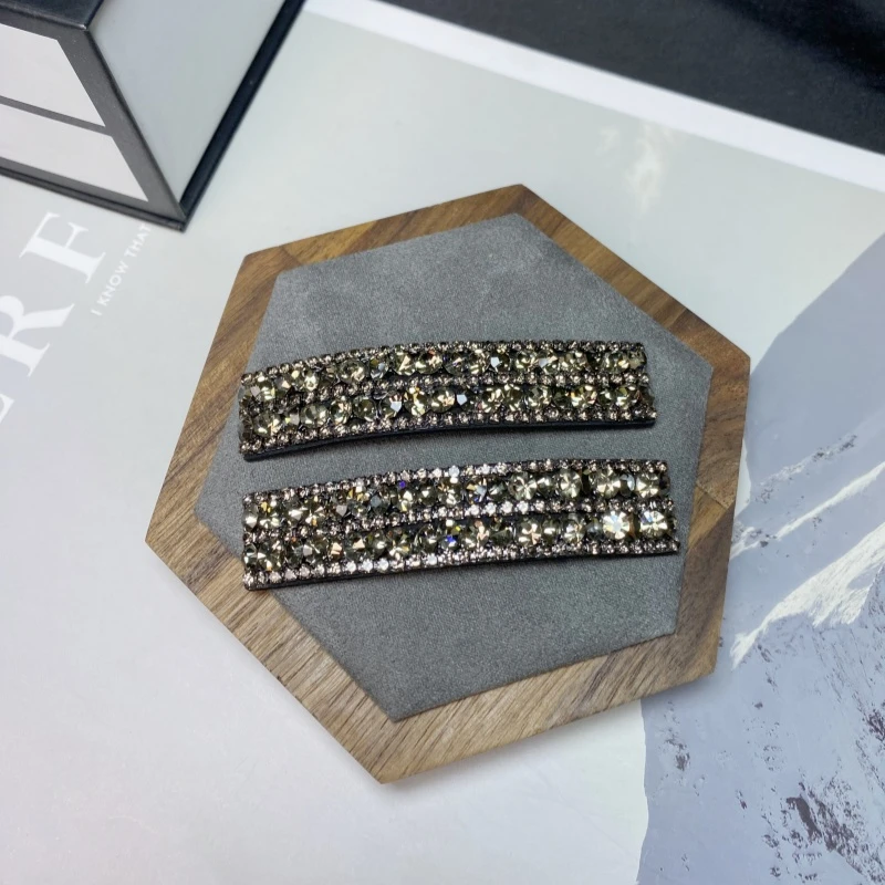 L431矿黑色8厘米掰掰夹一对装