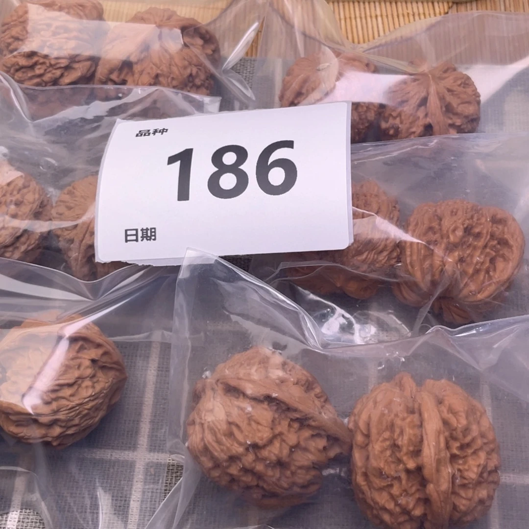 把件文玩核桃186号6对带练手将军