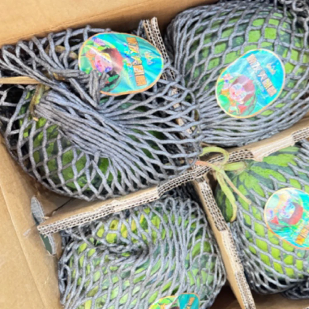 麒麟西瓜一个装 脆甜，云南省