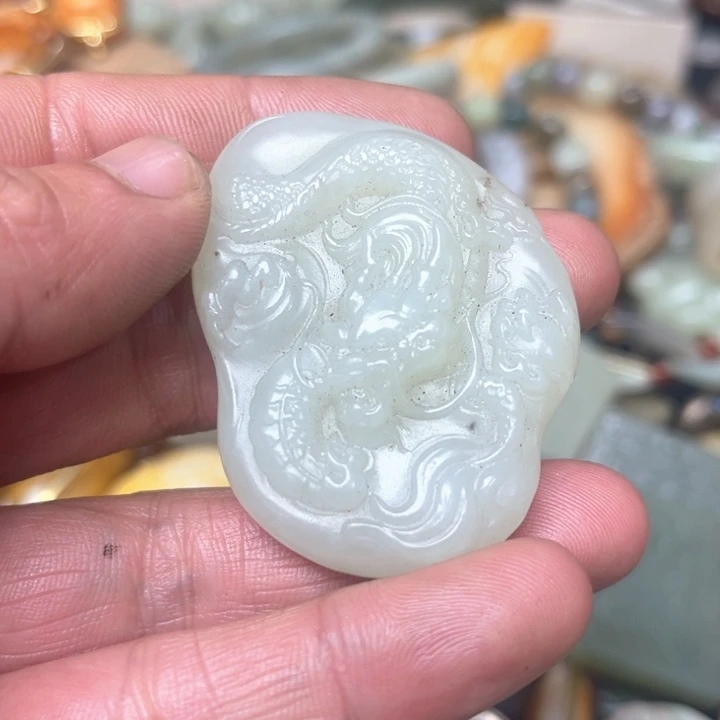 和田玉挂件未镶嵌5****）