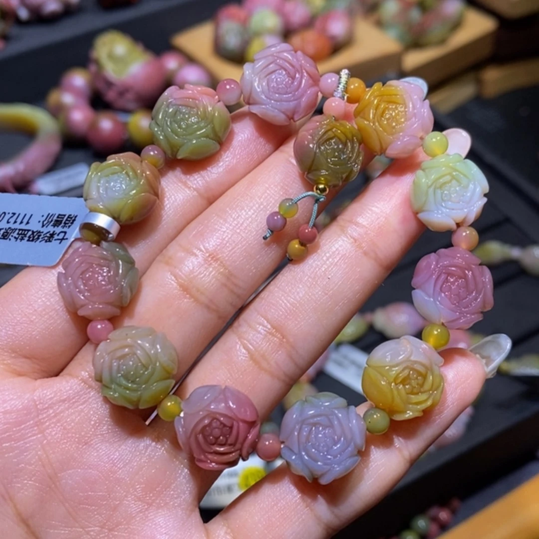 【闪购商品】玛瑙/玉髓手串未镶嵌盐源玛瑙