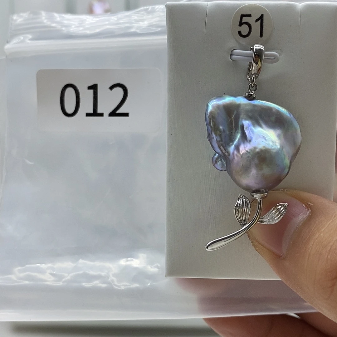 合金淡水珍珠巴洛克珍珠001
