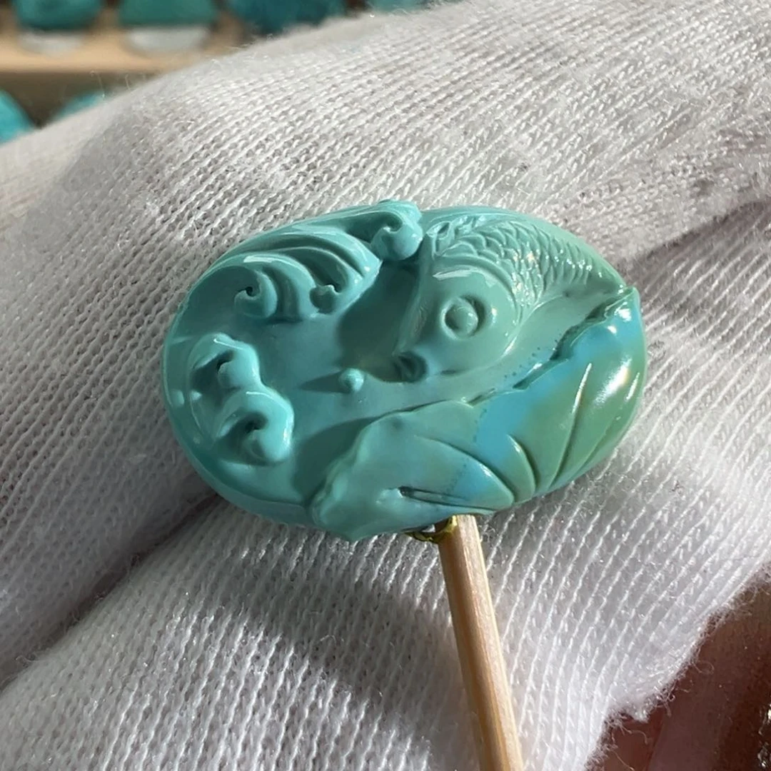 绿松石配饰未镶嵌