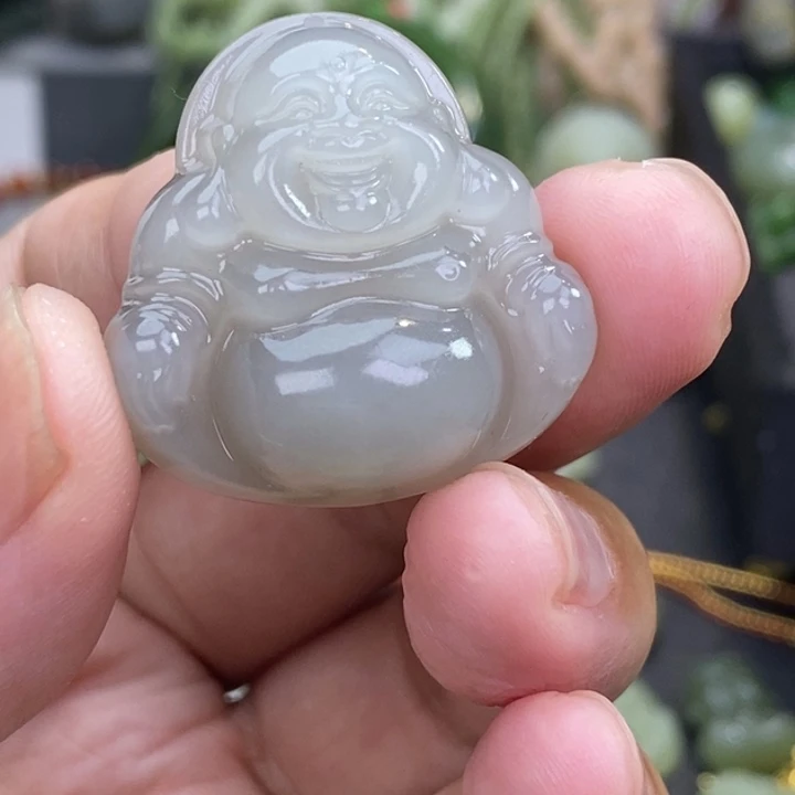 一***锋颈饰未镶嵌和田玉