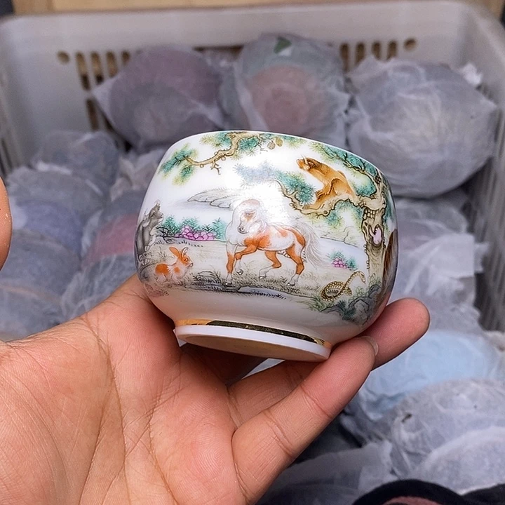 茶盏建盏喝茶主人杯茶杯