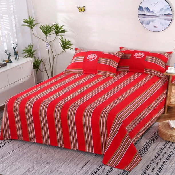 鲁锦纯棉单品床单1.2*2.2