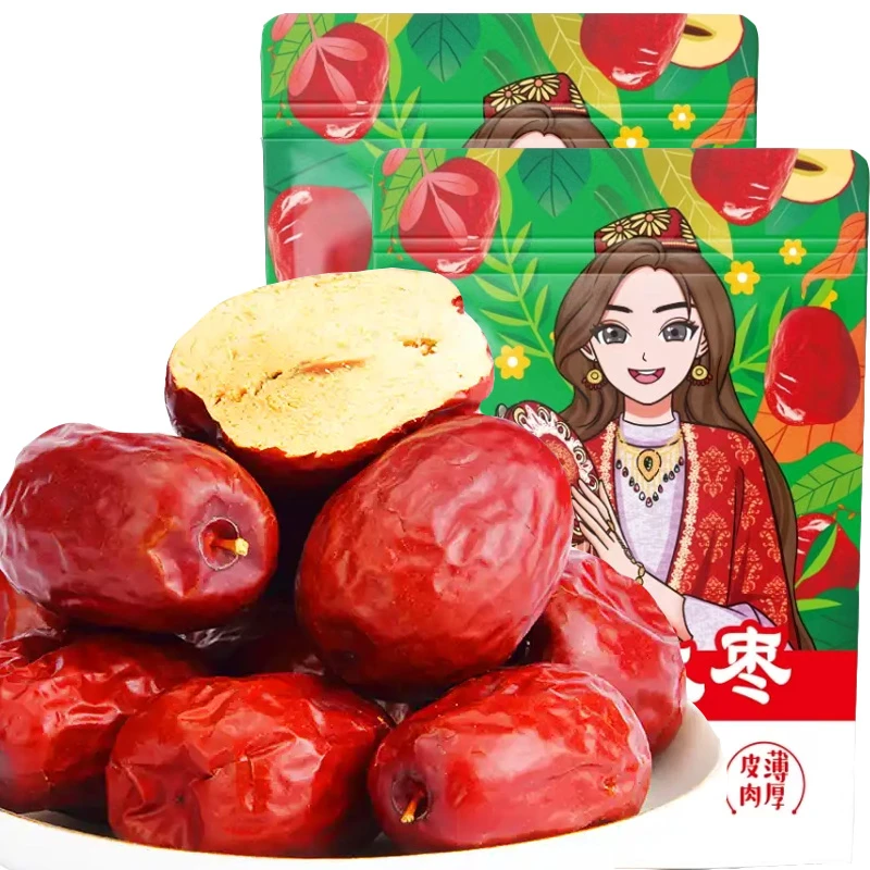 新疆和田大枣个大肉厚核小又好又老人小孩孕妇都能吃零食