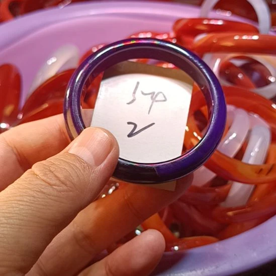 玛瑙/玉髓未镶嵌手镯