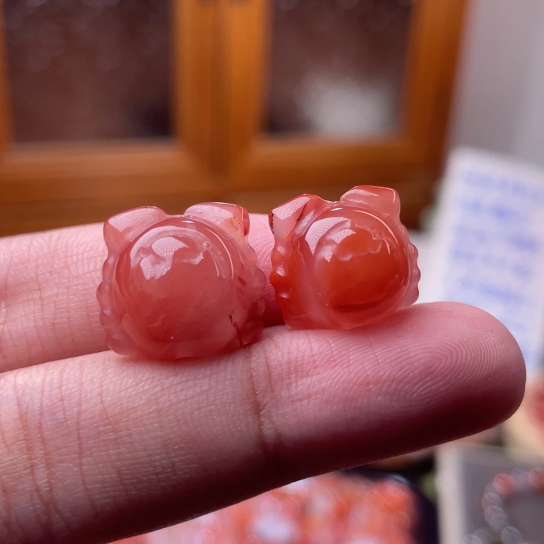 未镶嵌南红玛瑙挂件9384