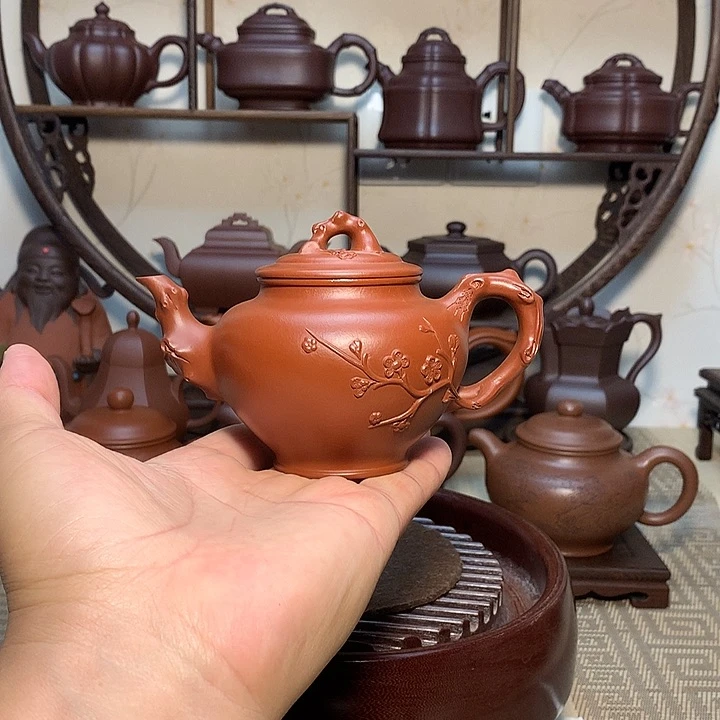 一***风茶壶紫砂原矿紫砂