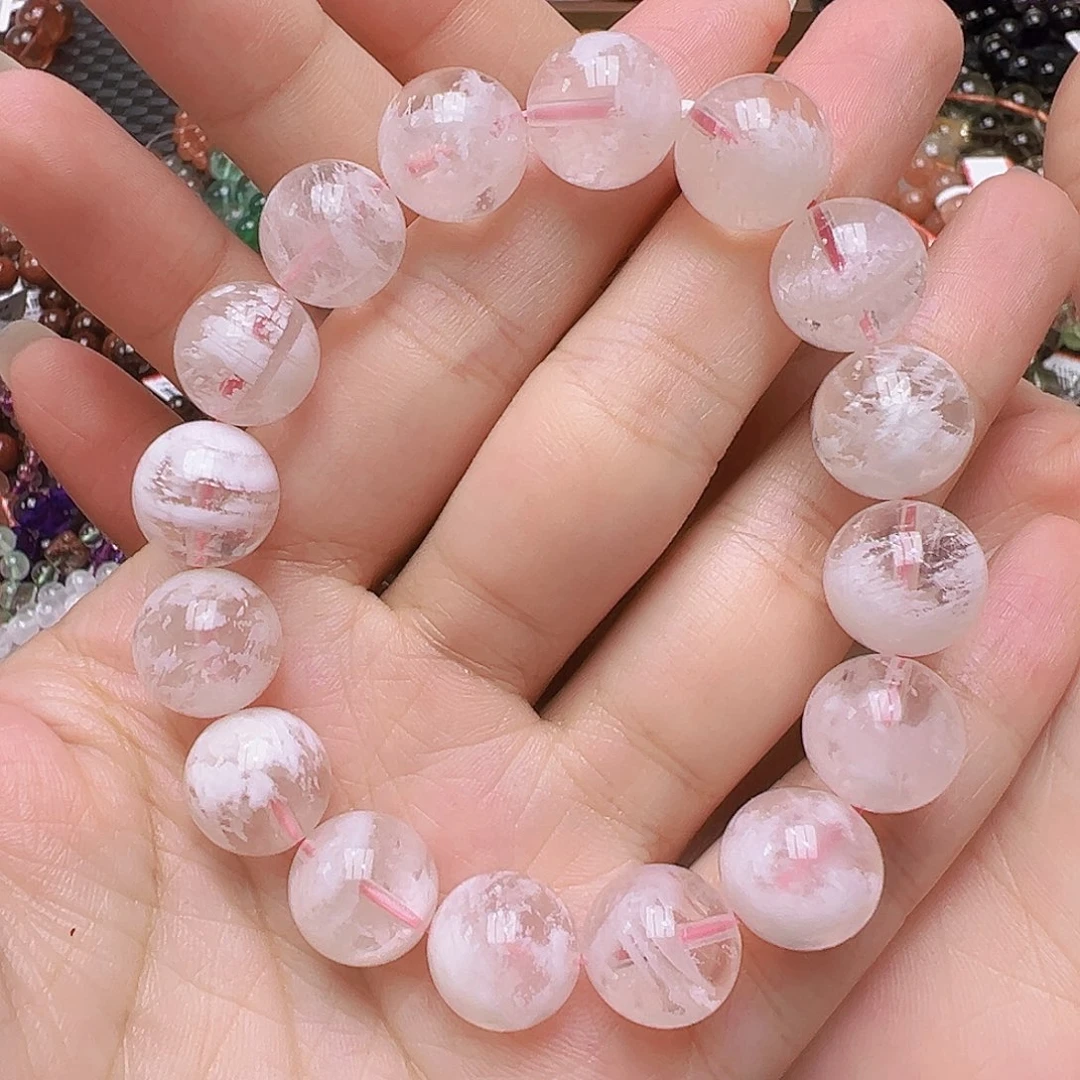 未镶嵌手链水晶多样性发一