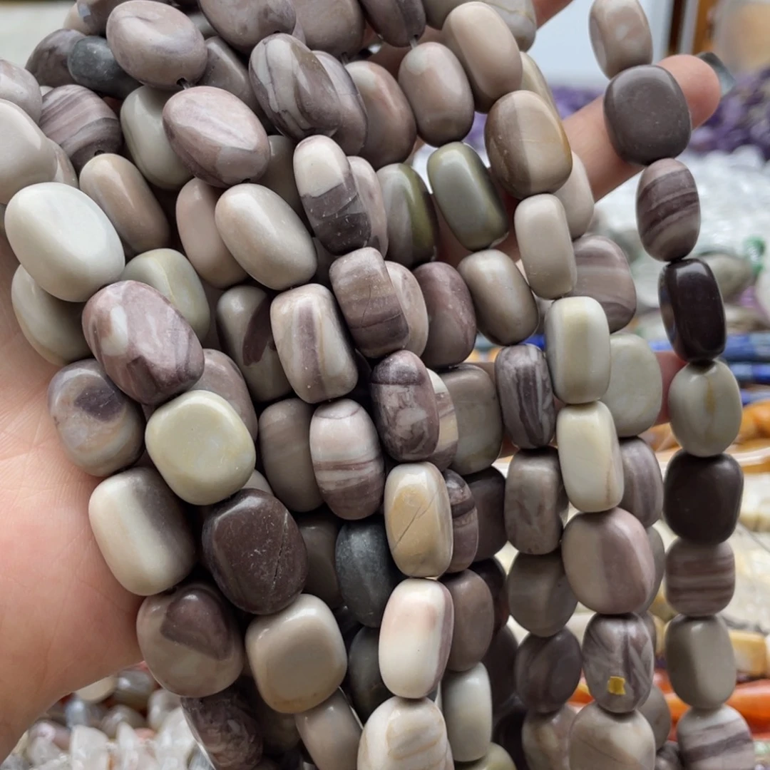 玛瑙/玉髓合金珠宝半成品一条装11*14阿拉善长方牌