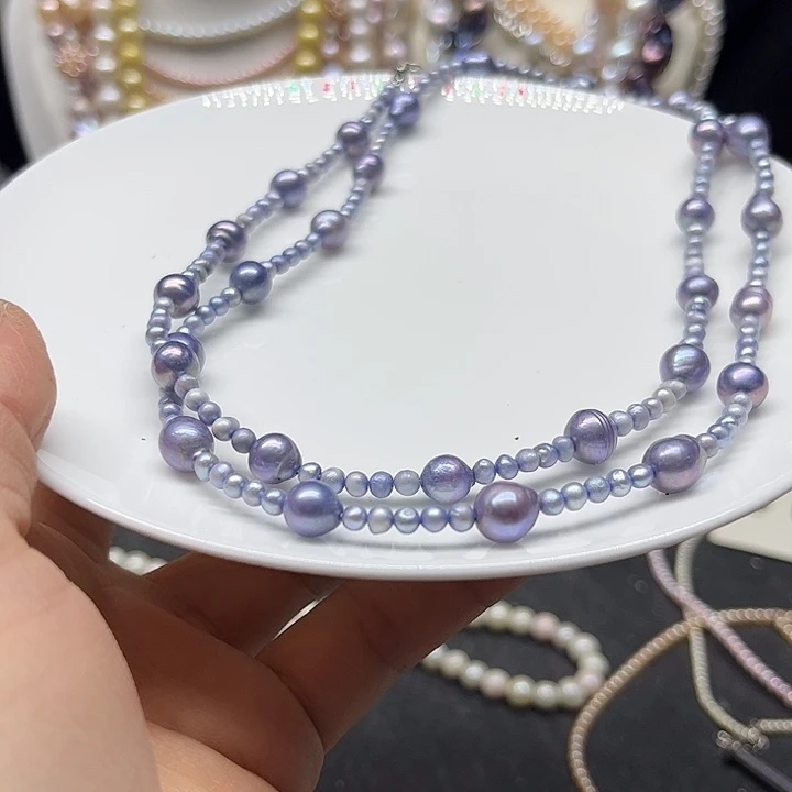 颈饰未镶嵌淡水珍珠