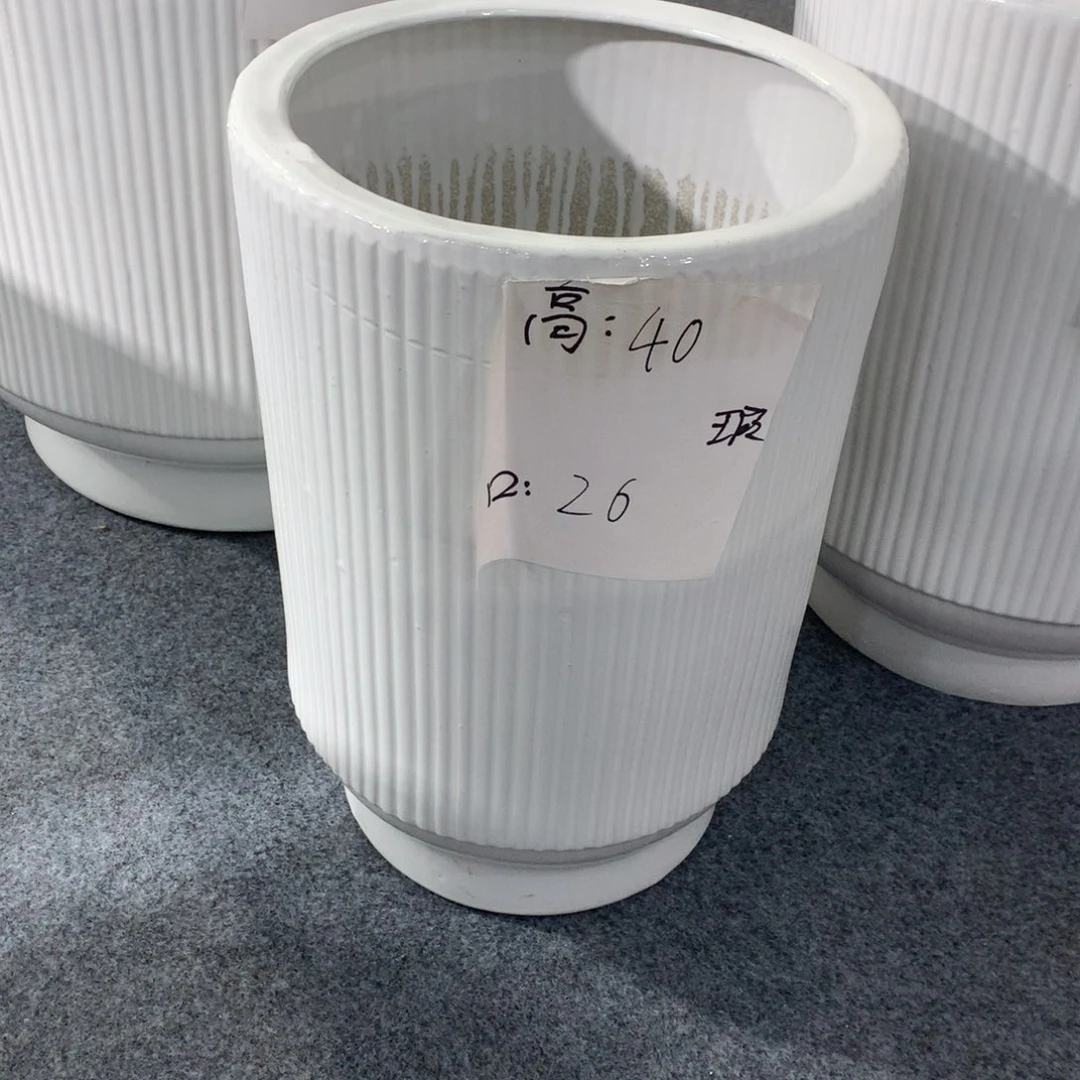 高温陶瓷花盆微瑕