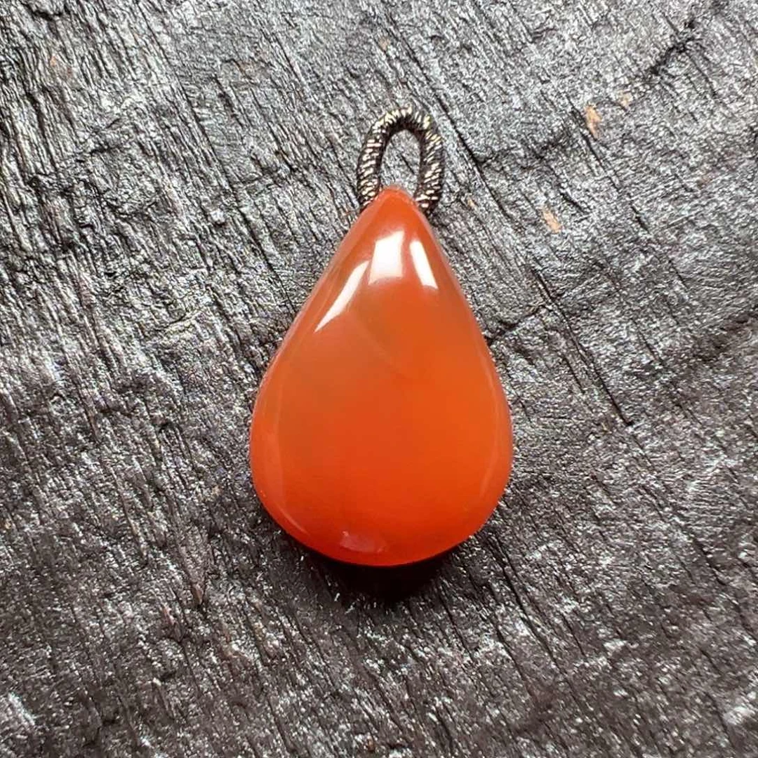 南红玛瑙未镶嵌吊坠