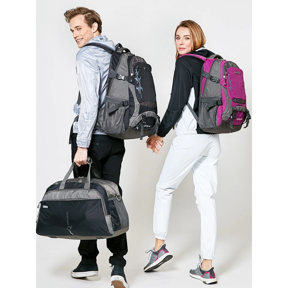 旅行双肩包女旅游户外背包大容量超轻多功能运动徒步登山包男款