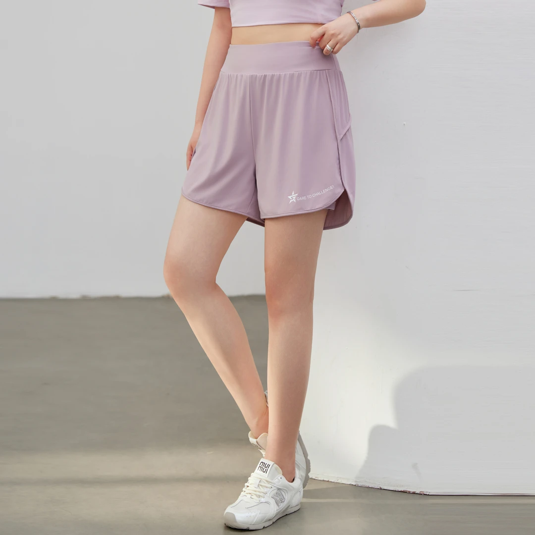 【休闲运动休闲短裤】纤莉秀W大码女装显瘦透气防走光打底裤QK1595