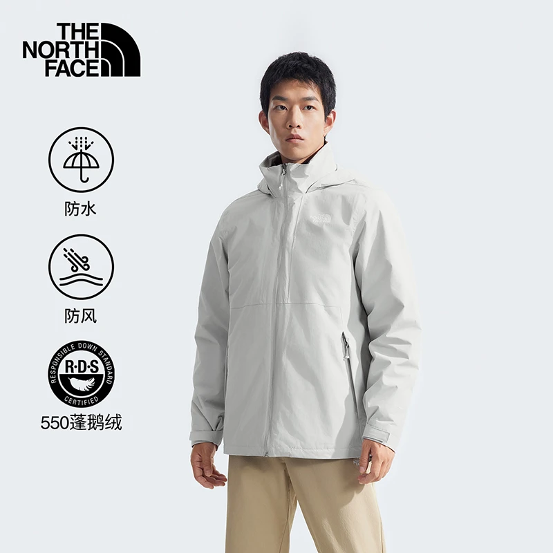 【经典款】北面男羽绒三合一冲锋衣防水TheNorthFace|88RK