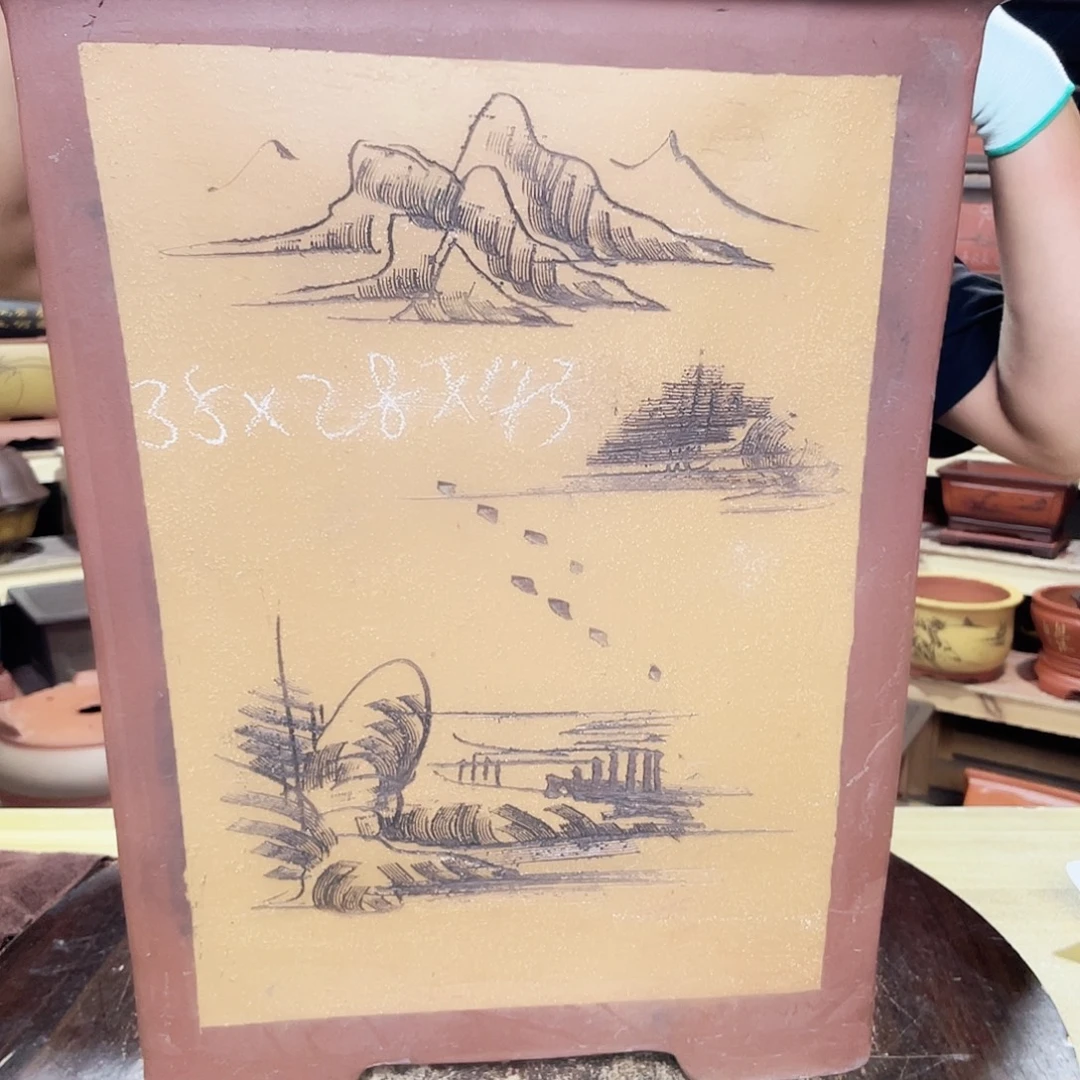 紫砂花盆工厂直发