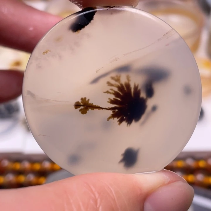 玛瑙/玉髓未镶嵌吊坠(不含链)