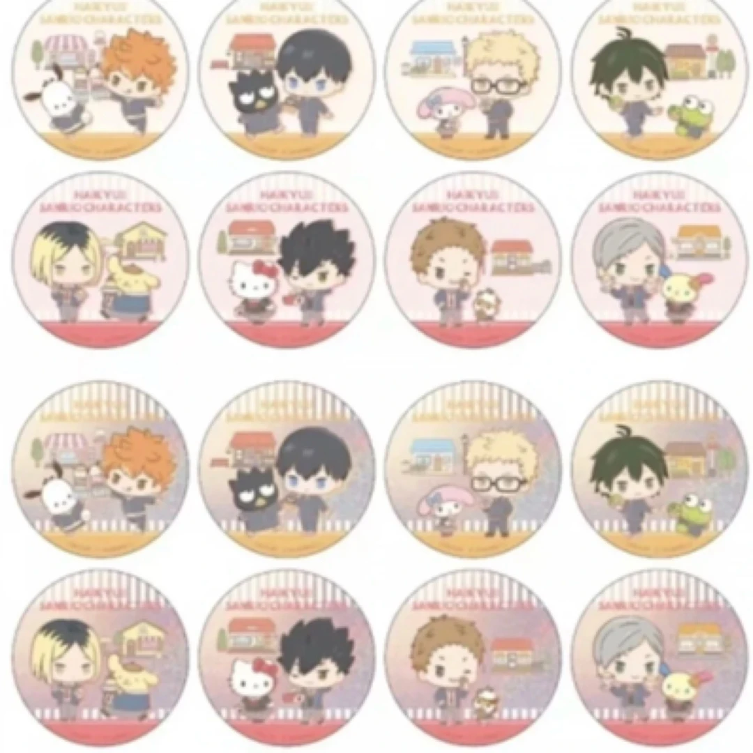 排球少年 三丽鸥联动 吧唧 拍立得 随机一发