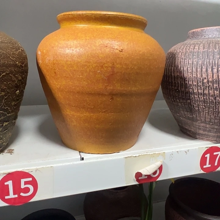 粗陶盆默认打孔高20口13