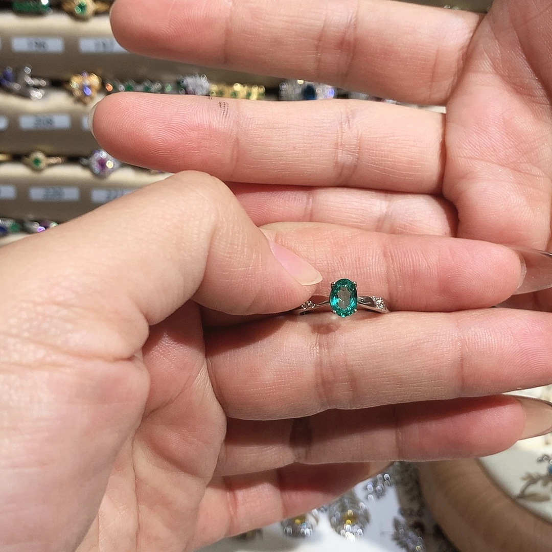 戒指银S925镶嵌托帕石