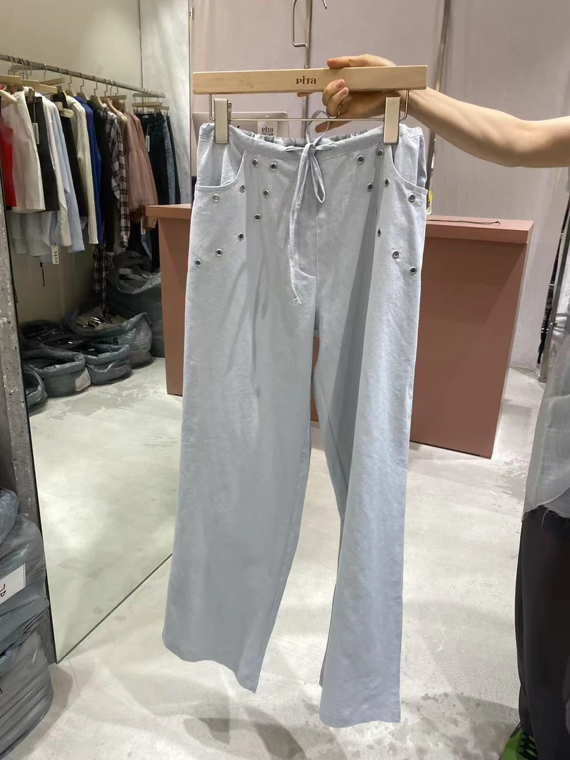 韩国东大门正品女装时尚休闲裤062418（NO退NO换）