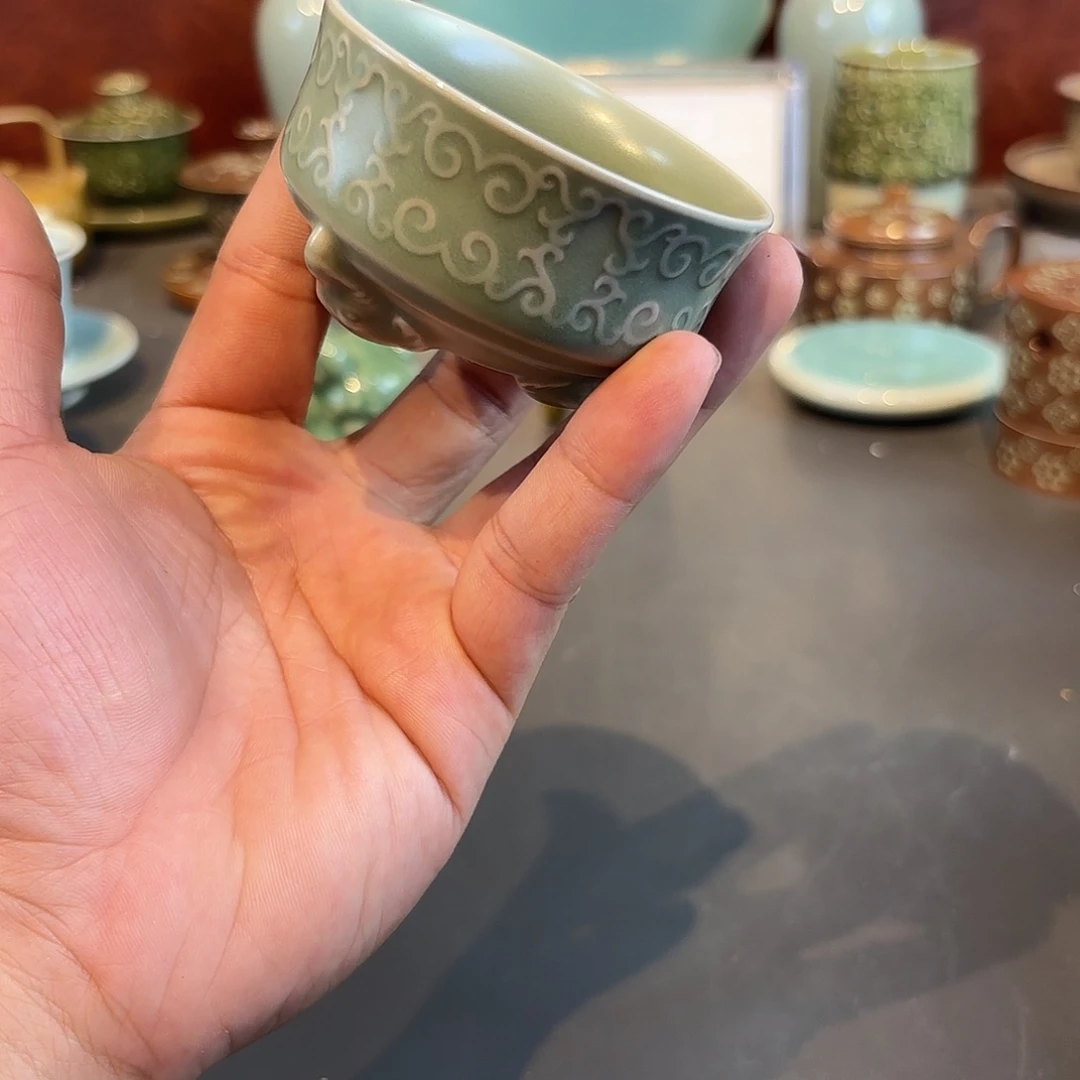 瓷片龙泉青瓷龙泉青瓷