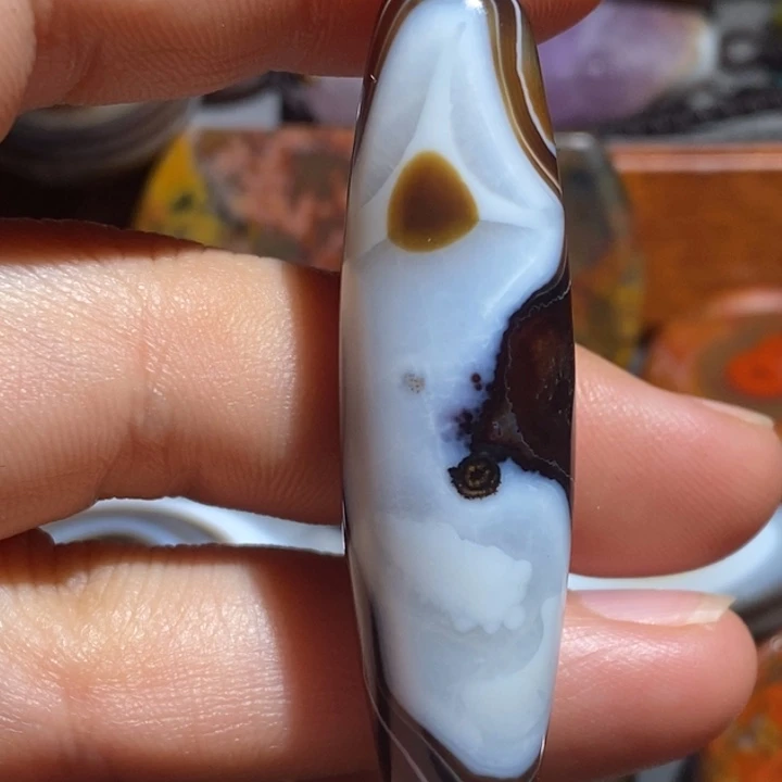 玛瑙/玉髓未镶嵌颈饰