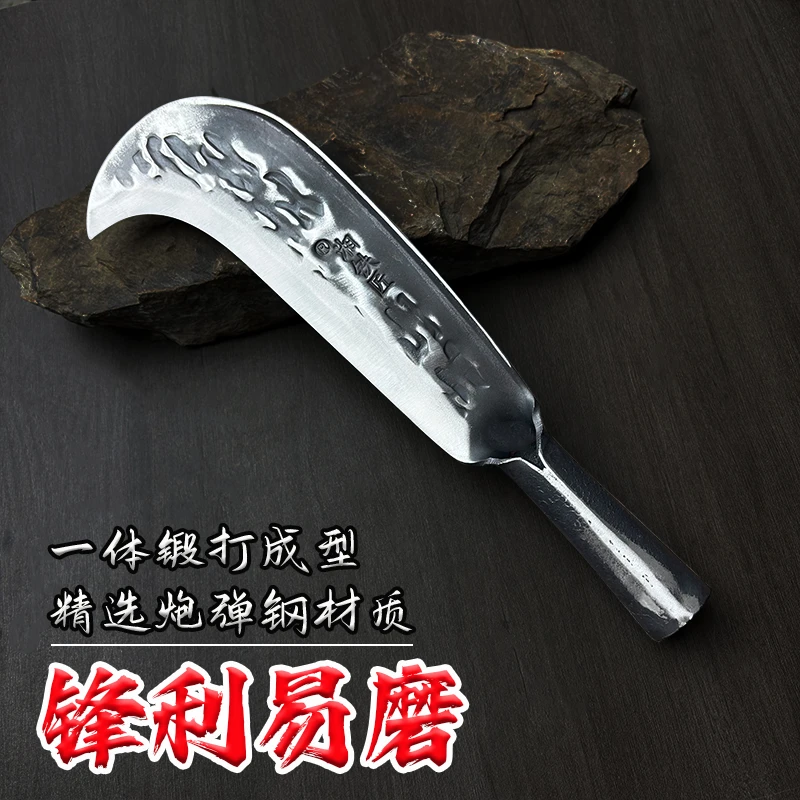 全钢整钢手工锻打加厚户外砍柴刀砍树砍老楠竹锋利耐用农用工具