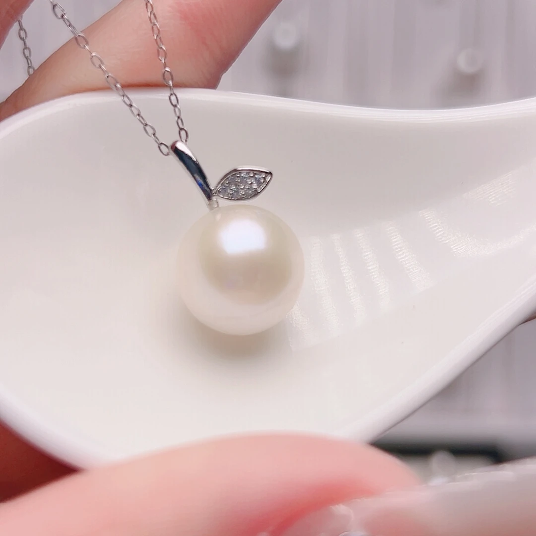 未镶嵌淡水珍珠吊坠(赠链)