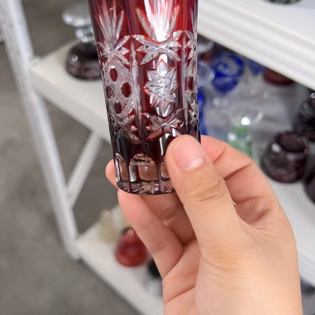 手柄款水晶玻璃如图一个