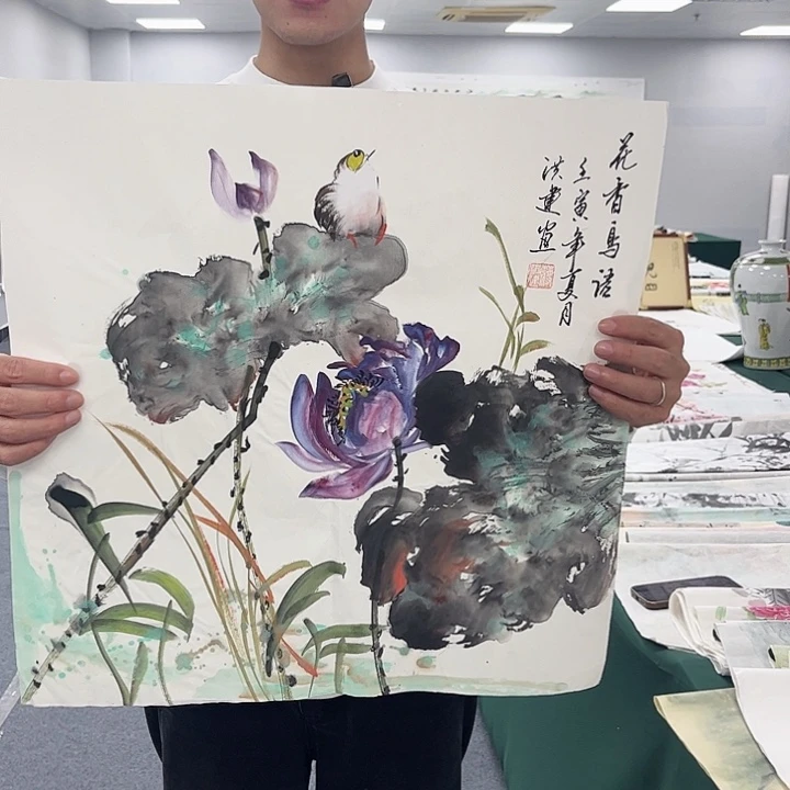 国画手绘国画大捡漏!