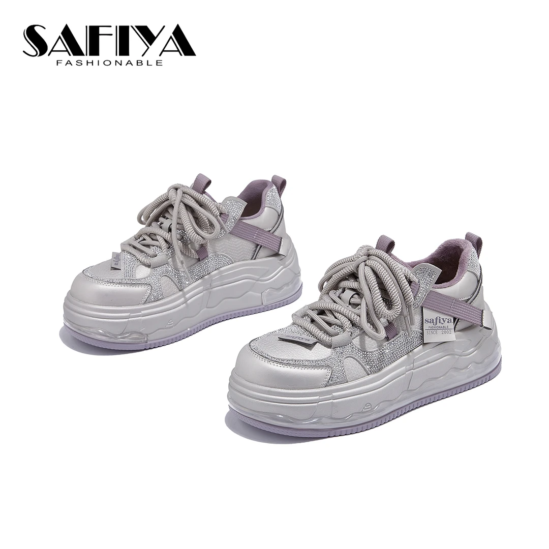 索菲娅Safiya2025冬季新款潮流百搭时尚舒适轻便休闲鞋SFD4112D94