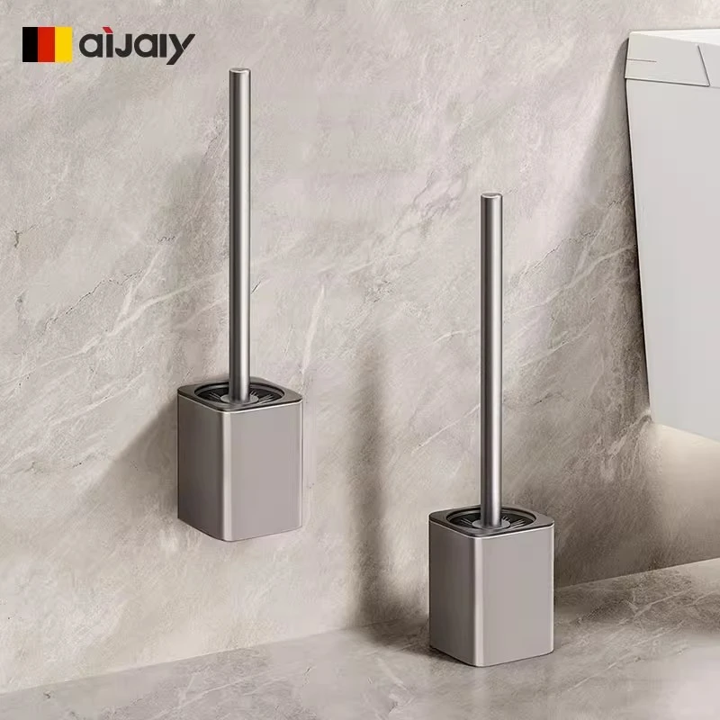 马桶刷家用无死角厕所刷子置物架免打孔卫生间浴室坐便器清洗神器