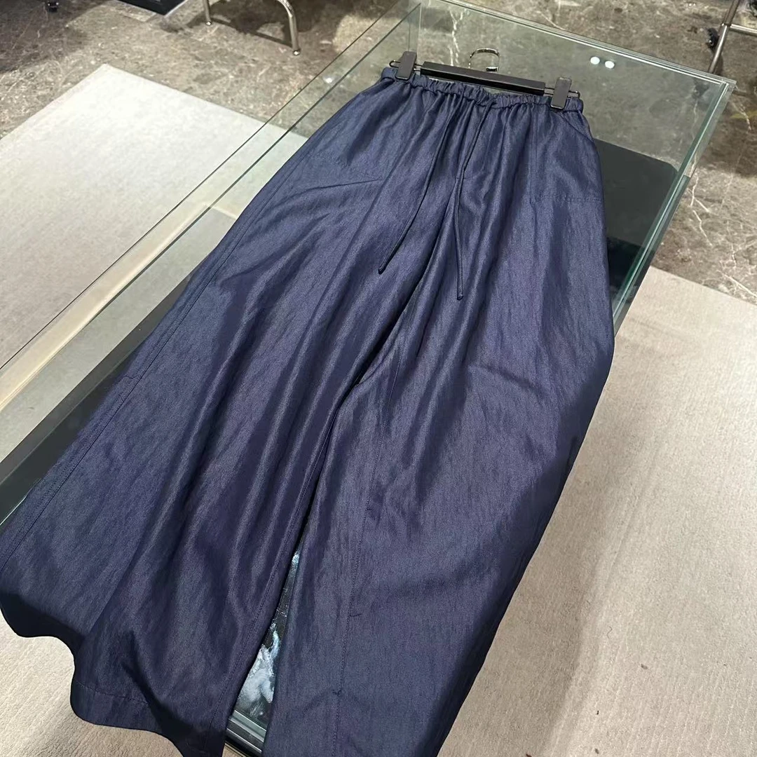夏季高定极简轻奢休闲裤