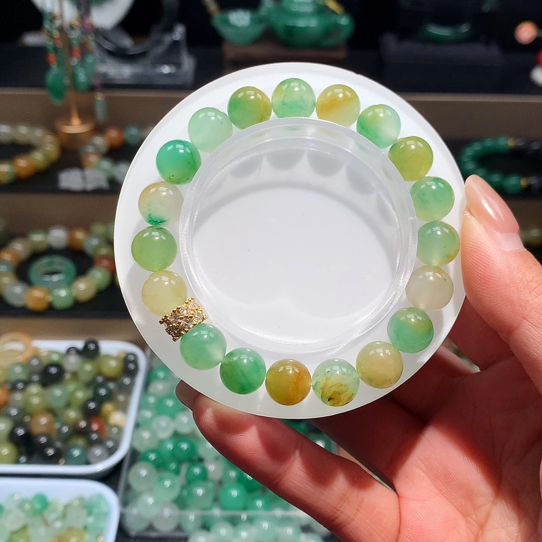 石英质玉未镶嵌手链